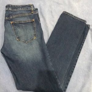 Pilcro low rise straight jeans. Sz 28